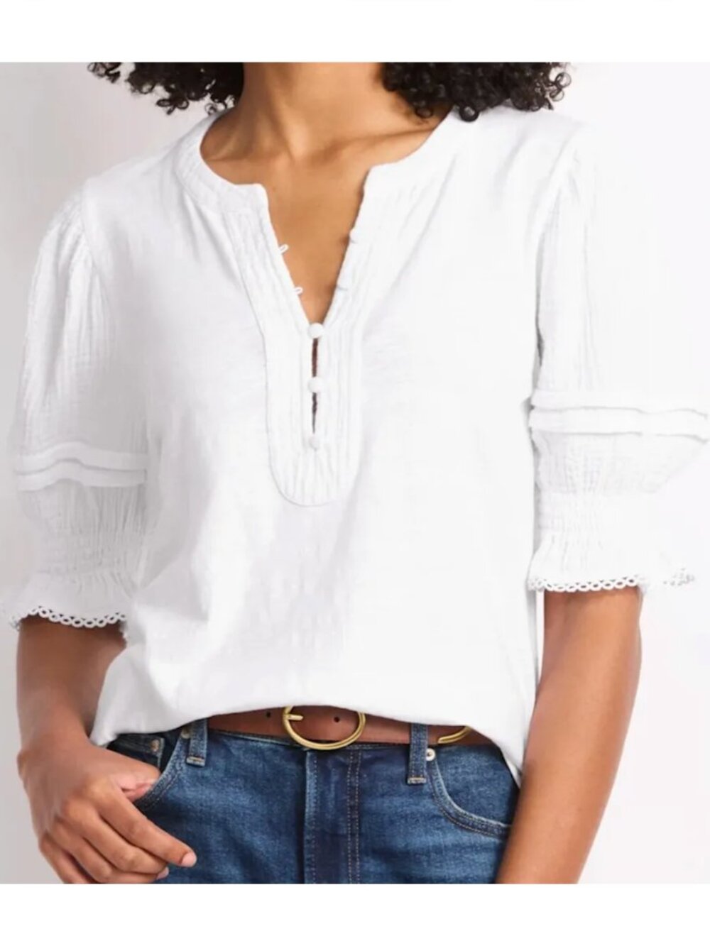 Design History Combo Sleeve Henley